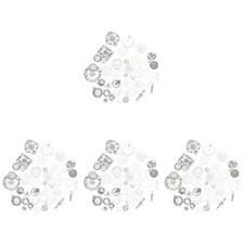  160 PCs Gears Charme Steampunk Gears Metal Gear Decor Watch Dial Charms DIY