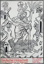 Original Holzschnitt