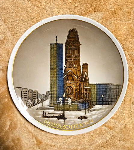 Handgemalter porzellanteller - handgemalter,