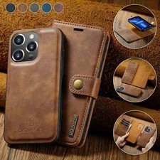 Hülle für iPhone Leder Magnet Handy Tasche Schutz Flip Case me Wallet IP