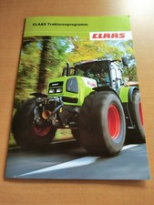 Prospekt Claas Traktorenprogramm Atles Xerion Dionis Fructus Pales Celtis Ares