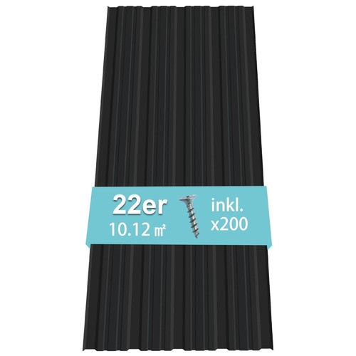Trapezblech dachblech set - set, 22