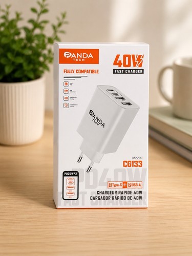 Port fast charger - 4-port, charger,