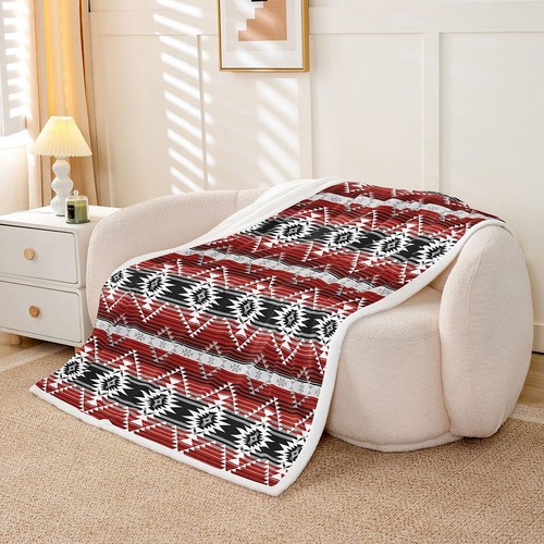 Western sherpa blanket - western,