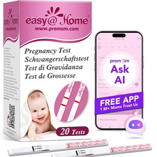 Easy Home 20 x Pregnancy Test Early Test 10 Miu/Ml - Sensitive and Quick