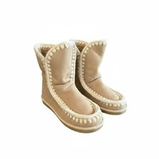 SEGUE Italy Damen Boots Winterstiefel Kuschelige warmes Innenfutter im Teddyfell