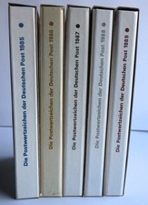 Die Postwertzeichen der Deutschen Post (DDR) 1985–1989, mit Ersttags-Stempeln