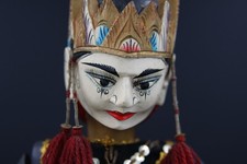 Alte Wayang Golek Stabpuppe