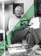 Foto KARL KLING - Pressefoto Vintage von 1985 - Rennfahrer Deutschland  FORMEL 1