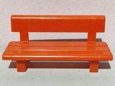 PLAYMOBIL ORANGE BANK PARK GARTEN HAUS STADT SOMMER URLAUB DIORAMA