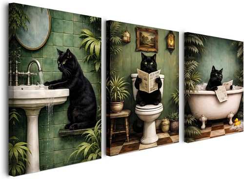 Bilder set 3er katzen - bilder,