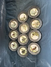 Jagdliche Zinnteller