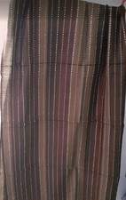 Seidenschal Tuch 100% Seide 180x62 cm Braun