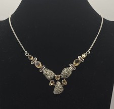 Vintage Pyrit und Citrin