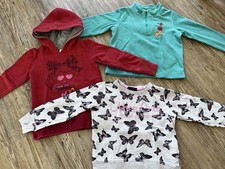 Paket 3 x Pullover Gr. 98/104 Mädchen Sweat Fleece Esprit warm angeraut Winter
