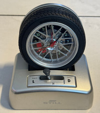 Still Wecker Clock Uhr Reifen Felge Auto Tuning mit Racing Sound