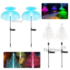 2x LED Solarleuchte Feuerwerk