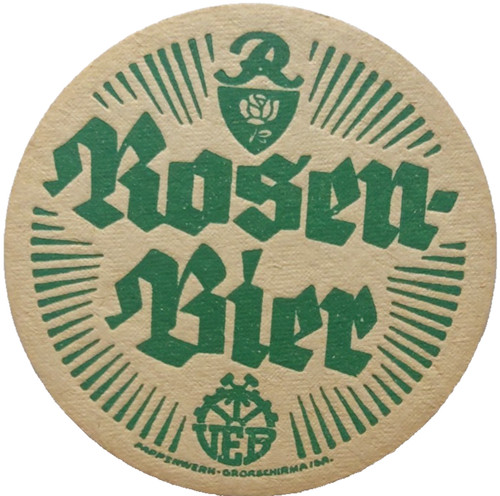Alter ddr bierdeckel veb - alter,