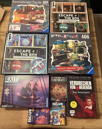Exit escape game - set, 9
