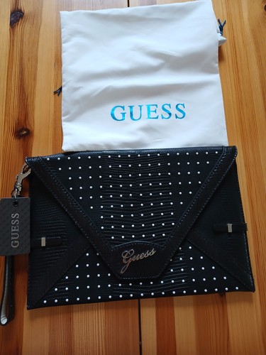 Guess clutch schwarz - clutch,