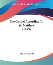 John Wordsworth | The Gospel