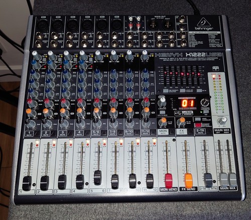 Behringer xenyx x1222usb mixer - behringer,