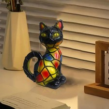 Tiffany-Katzenlampe