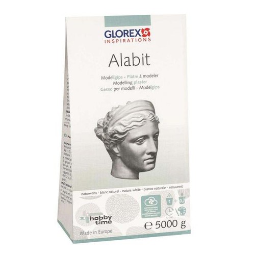 Glorex alabit modelliergips - glorex, 5