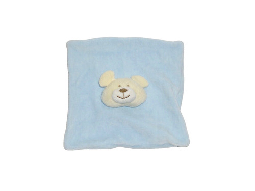Schmusetuch smily blau bär - blau,