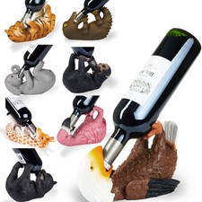 Lustiger Weinflaschenhalter