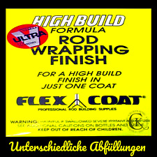 Flex Coat High Build Lack Bindungslack verschiedene Gebinde Rutenbau Blank Kork