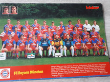 Poster/Mannschaftsbild--FC Bayern München-aus dem Kicker--von 1993