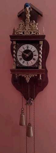 Vintage dutch zaanse wanduhr - dutch,