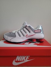 Nike Shox NZ - White Metallic Silver - EU 45,5 - Neu!
