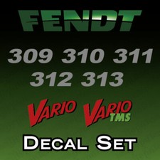 Fendt 309, 310, 311, 312, 313 Vario TMS Traktor Ersatzteil Aufkleber