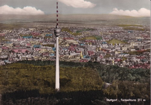 Postkarte stuttgart - -, /
