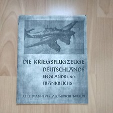 Rarität Nachdruck Die Kriegsflugzeuge Deutschlands und Frankreichs  Vintage 