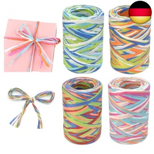 Papierband raffia rollen - papierband,