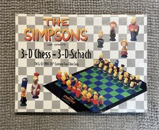 The Simpsons / 3D Schach / Chess / Brettspiel / in OVP