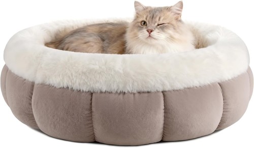Rundes donut katzenbett x - donut,