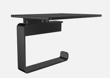 emco loft Papierhalter mit Ablage, 059813303, Farbe: Schwarz