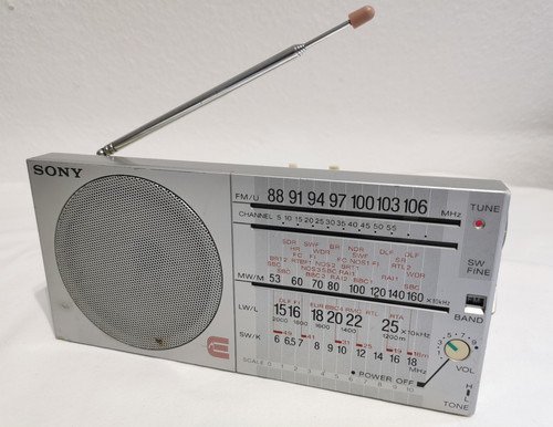 Sony icf tragbares radio - tragbares,