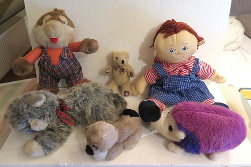 Stofftiere sammlung - sammlung,