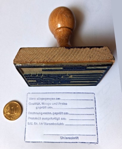 Alter ddr stempel ware - (s165),