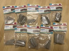 CLASSEN Plus Endkappen, Innenecken u. Außenecken in Kieselgrau Uni