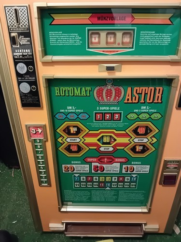 Geldspielautomat rotomat astor - geldspielautomat,