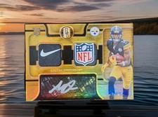 2022 Panini Gold Standard One of One Auto Swoosh Shield 1/1 George Pickens RPA