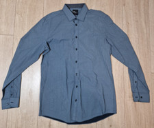 Venti Casa Moda Herren Hemd Dunkelblau mit Muster Punkte 100% Baumwolle Gr. 41