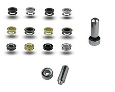 T-1 Ösen rostfrei Messing +