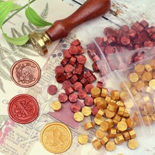 100 Stück Weinlese Siegelwachs Siegellack Stange DIY Für Siegelstempel Petschaft